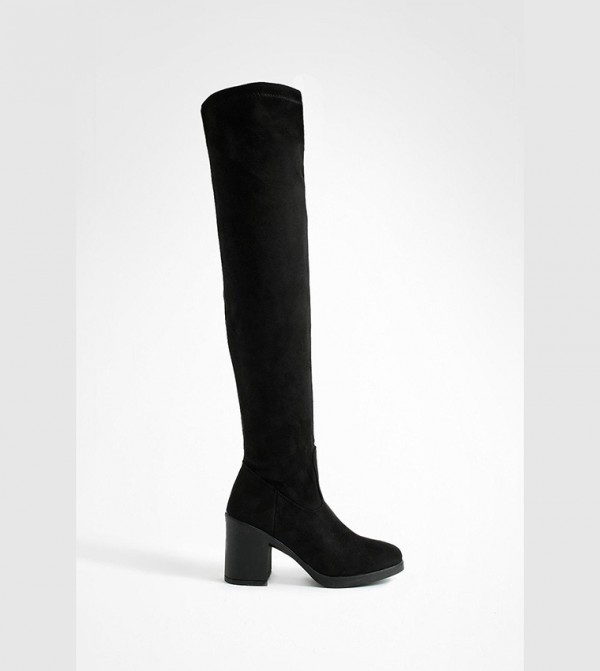 Buy Aldo GRANDMODE Textured Knee Length Boots In Black 6thStreet