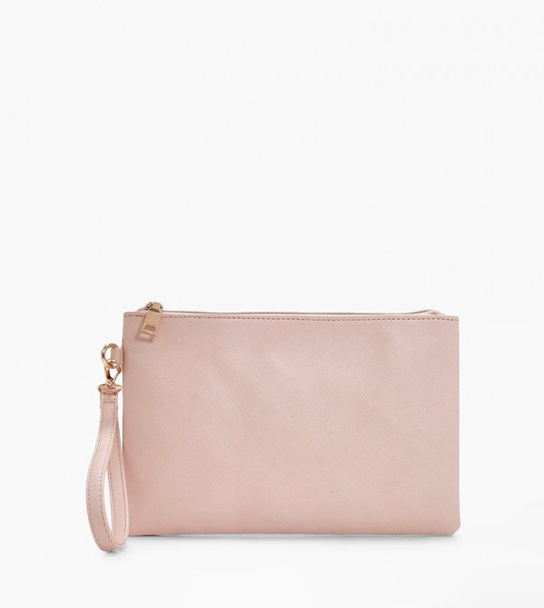 Pale pink clutch outlet bag