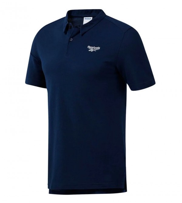 Navy blue reebok shirt deals