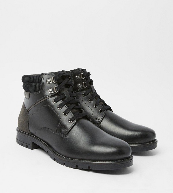 Buy Maine Billy Lace Up Boots In Dark Brown 6thStreet Bahrain