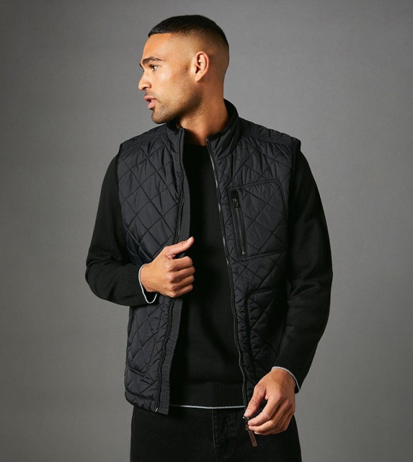 Diamond Quilted Gilet
