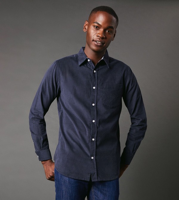 Corduroy Long Sleeves Shirt