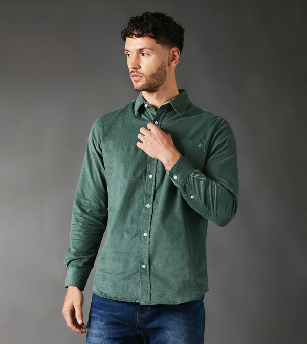 Corduroy Long Sleeves Shirt