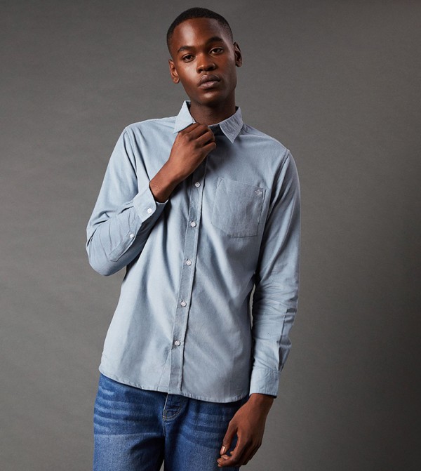 Corduroy Long Sleeves Shirt