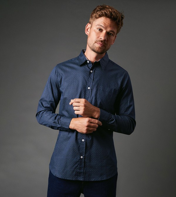 Penrose Print Long Sleeves Shirt