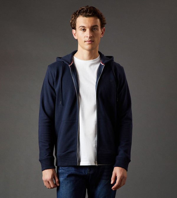 Premium Zip-Through Hooded Jacket