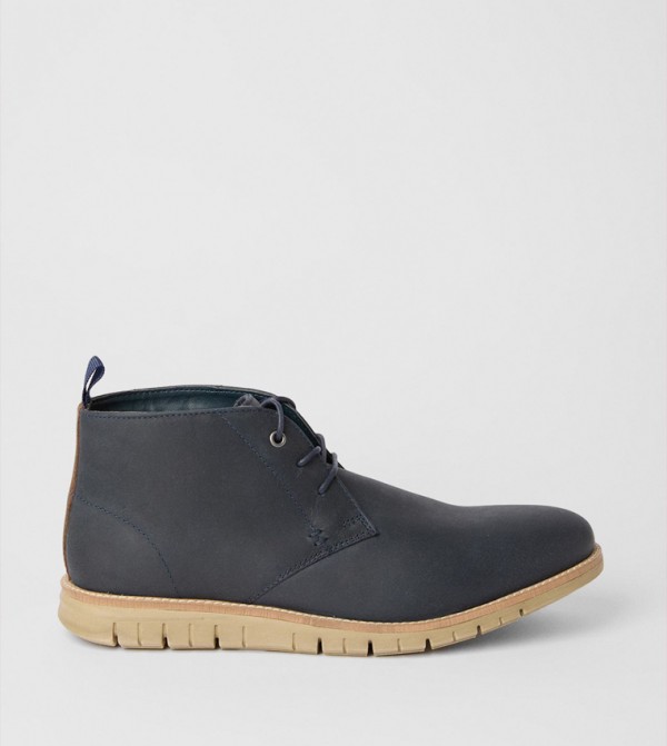 Burton Burton - Navy Formal Lace-Up Shoes