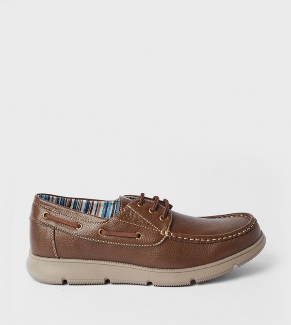 Textured Boat Shoes