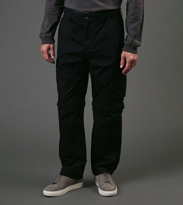 Mid Rise Ripstop Zip Off Trousers