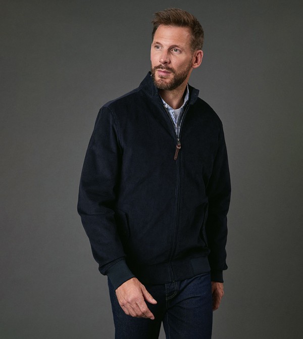 Cord Harrington Long Sleeves Jacket