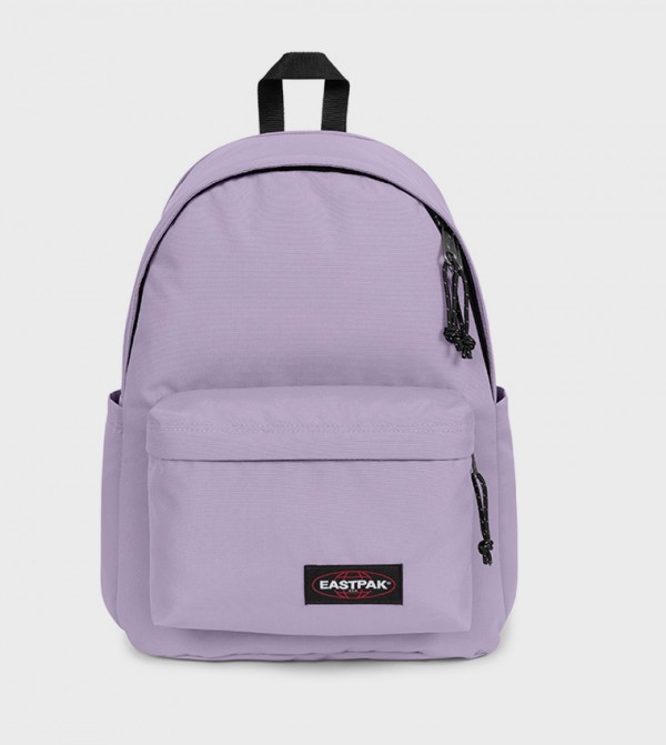 Logo Label Zippered Backpack