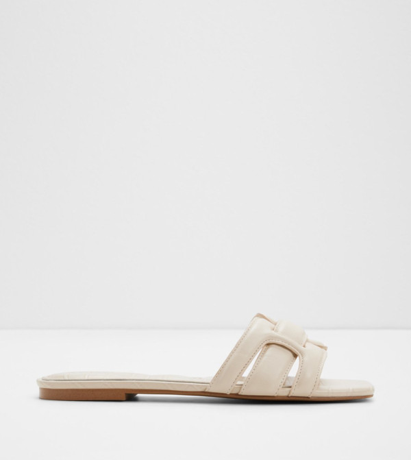 ELENARIA Open Toe Flat Sandals