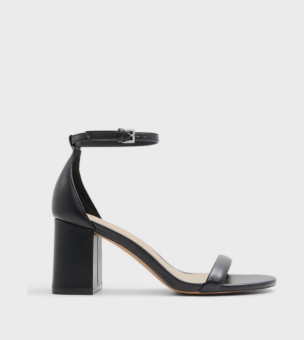ELIANAA Ankle Strap  Block Heel Sandals