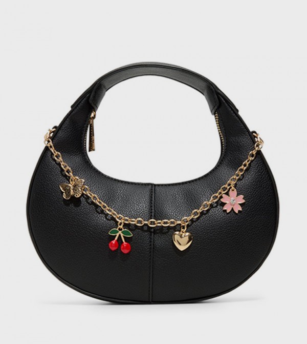 ELINE Charm Detail Hobo Bag