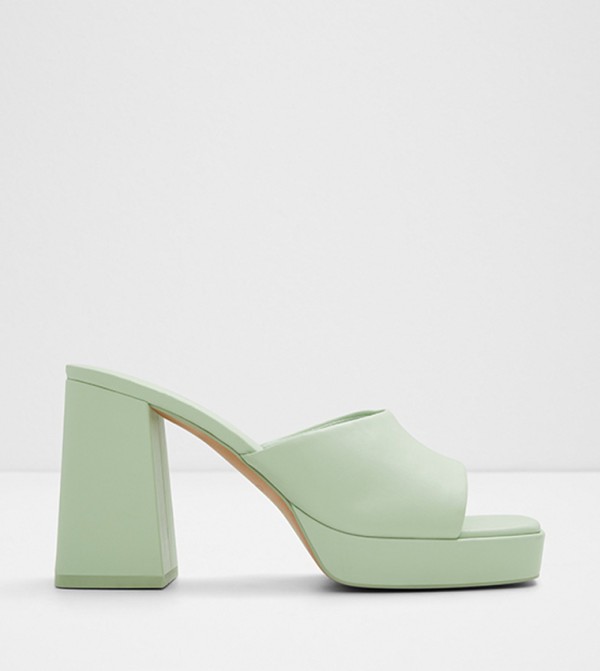 ELKIE Textured Platform Heels