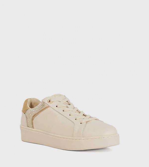 ELLI Round Toe Lace-Up Sneakers