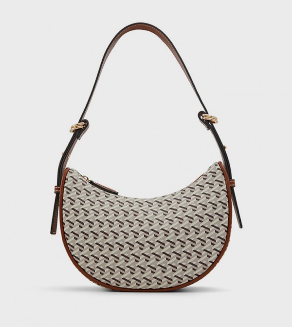 ELLI Printed Zippered Shoulder Bag
