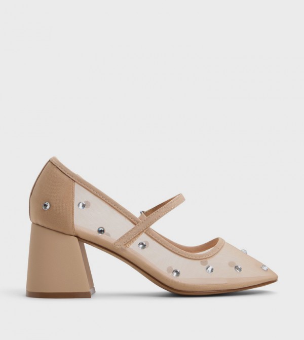 EMMIEE Embellished Mary Jane Pumps