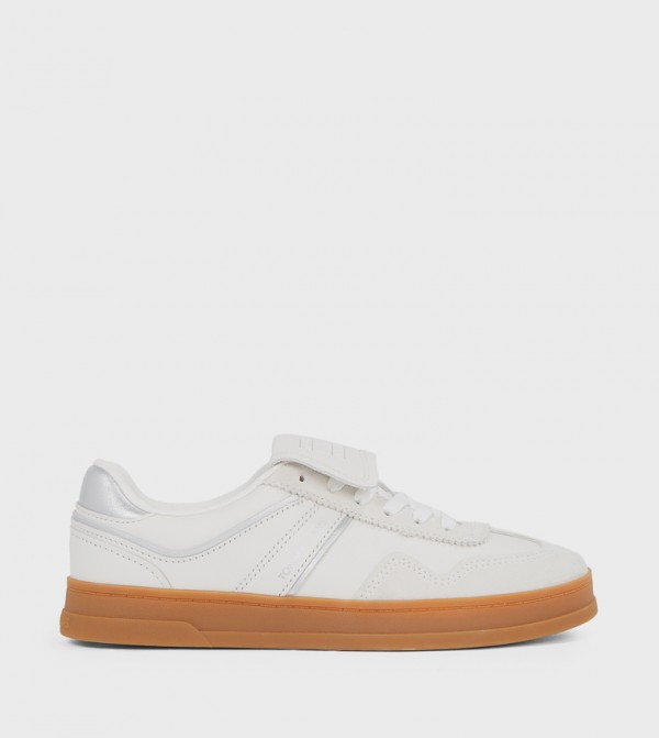 The Greenwich Flap Logo Detail Sneakers