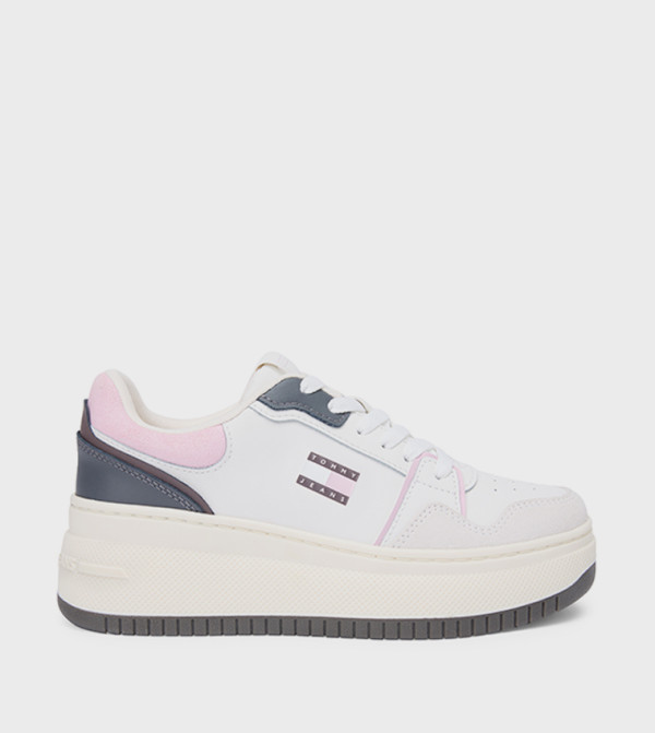 Retro Basket Platform Sneakers