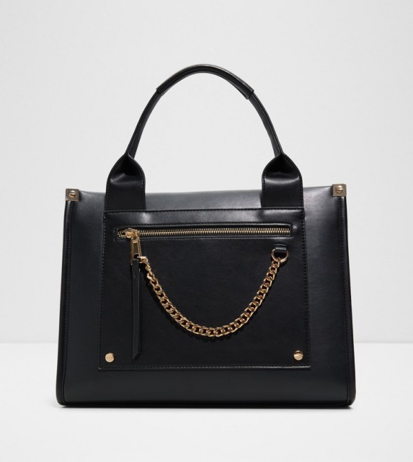 ENENARYN Chain Detail Satchel Bag