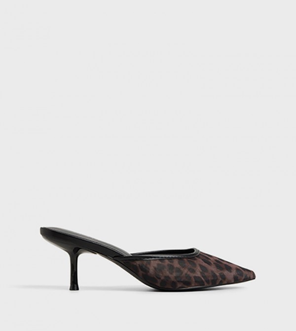 ERA Animal Printed Mule Pumps