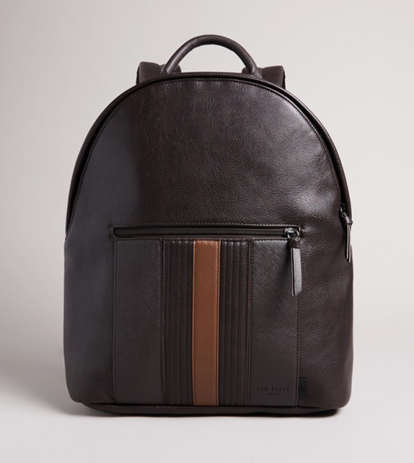 Contrast Trim Zip Around Backpack