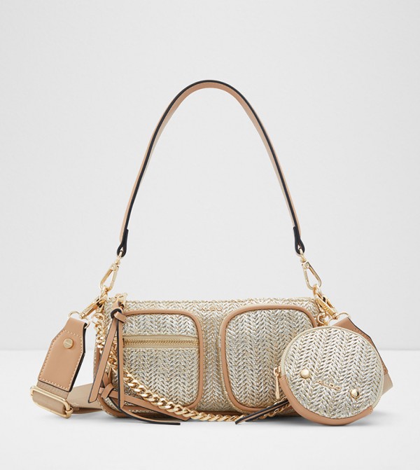 EVERYDAY Patterned Shoulder Bag with Coin Pouch
