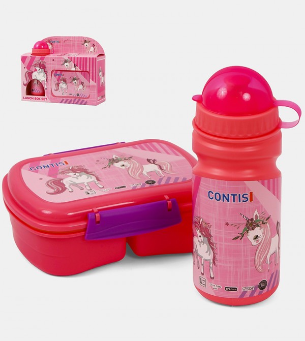 Lunch Box with Bottle, 550ml