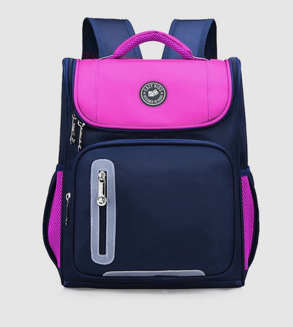 Eazy Kids Ergonomic School Bag-Pink