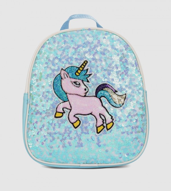 Unicorn Sequins School Backpack