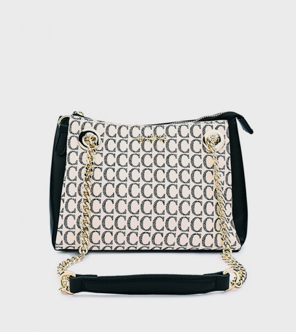 LUXURY Patterned Shoulder Bag