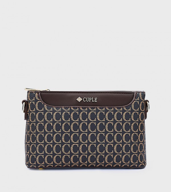 SOFT Logo Patterned Crossbody Bag