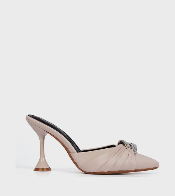 Embellished Pointed Toe Pumps