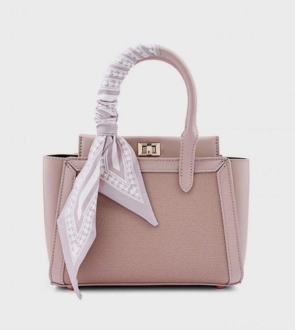 شنطة يد مع شال