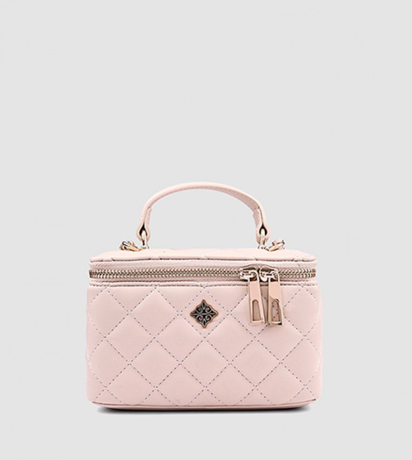 Quilted Top Handle Bag