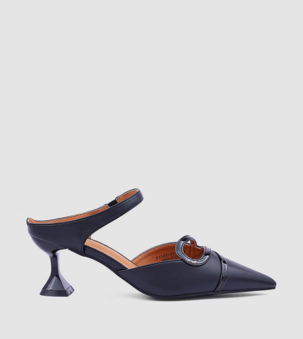 Solid Pointed Toe Heel Pumps