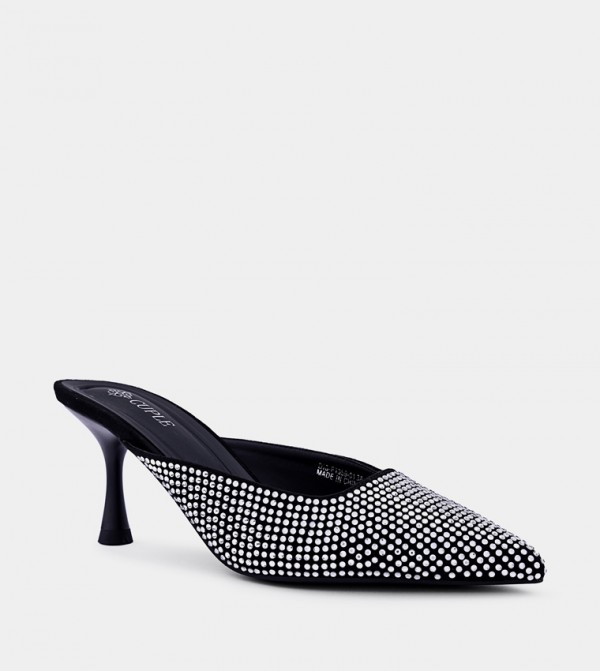 Embellished Pointed Toe Pumps