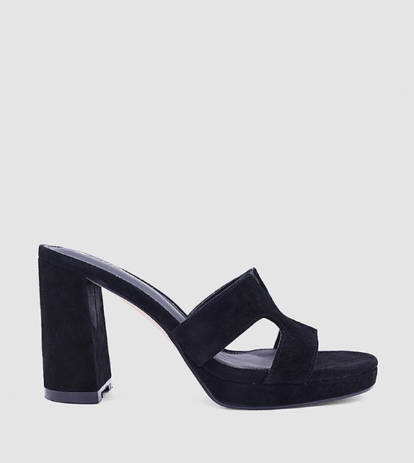 Open Toe Block Heel Sandals