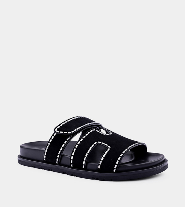 Velcro Closure Open Toe Comfort Sandals