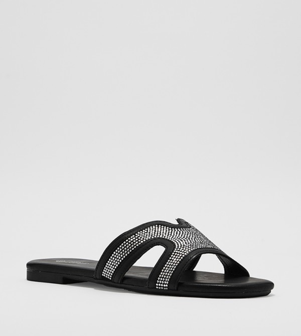 Embellished Flat Sandals