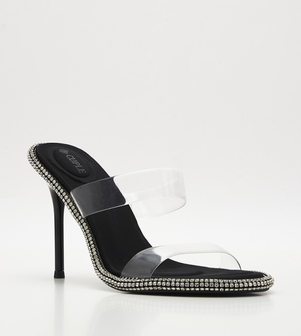 Aldo clear hotsell strap heels