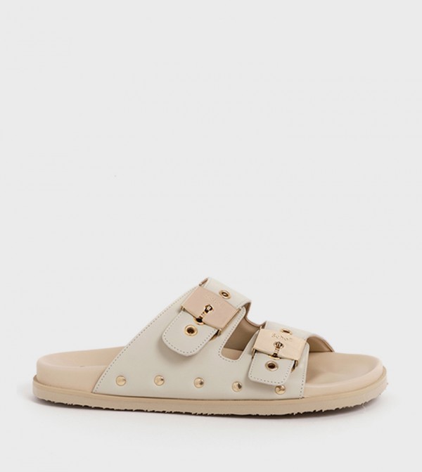 Mules Off White/Desert Pescura Elisabeth