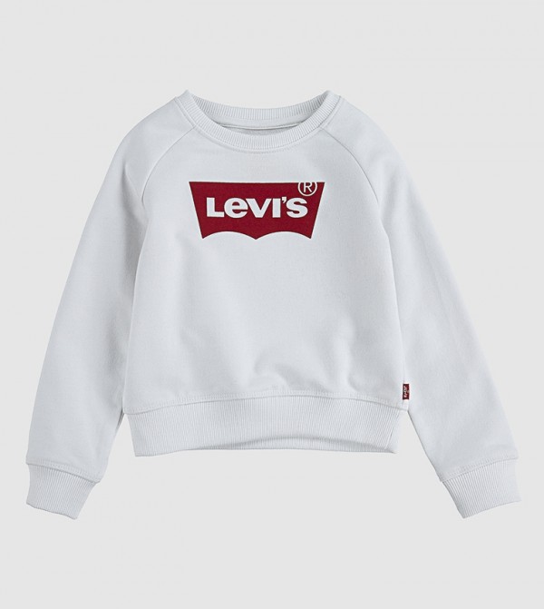 Levis white sweater outlet