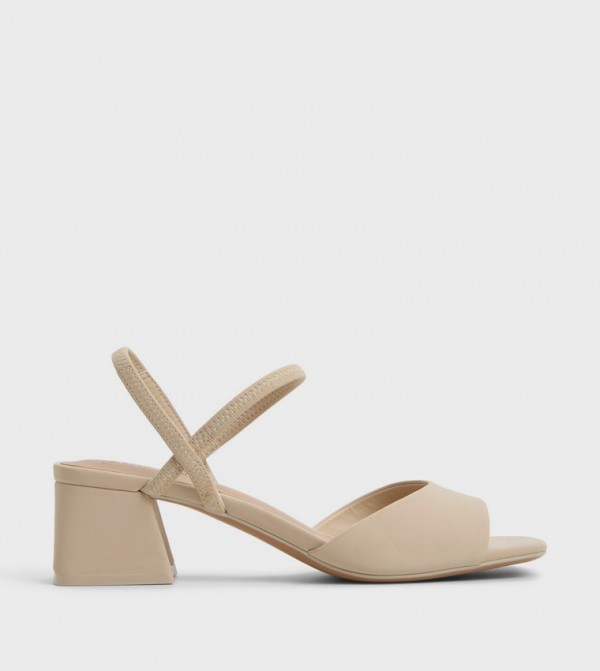 FAIITH Open Toe Block Heel Sandals