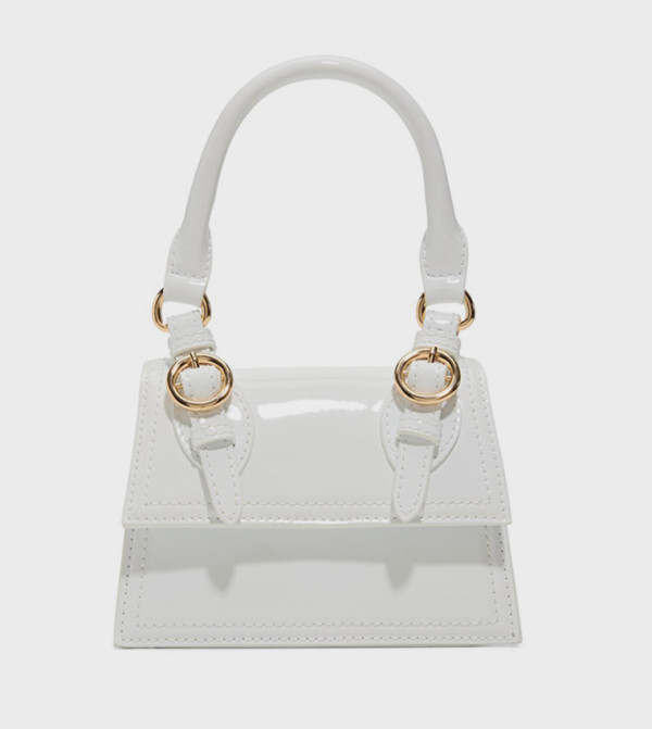 FANNYY Glossy Top Handle Bag