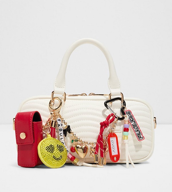 FARELDEN Quilted Handheld Bag