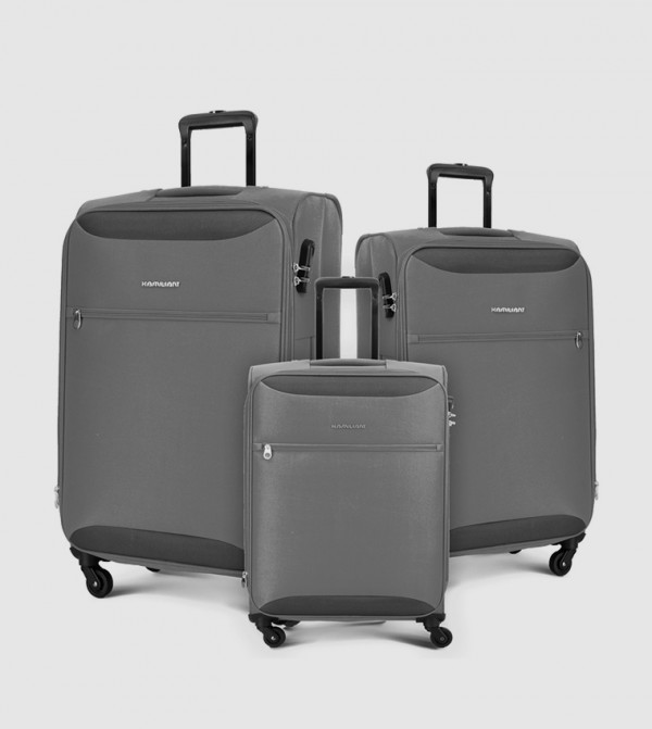 ZAKA 3 Piece Spinner Trolley Set (55+70+80cm)
