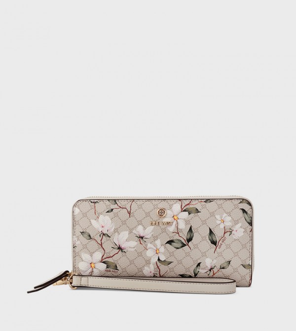 LOCKUP Printed Zip Around Wristlet