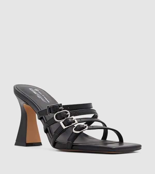 FLAVIAA Open Toe Heel Sandals